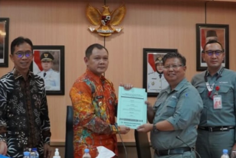 Bupati Paser Bersama Instasi Terkait dan PT Kideco Jaya Agung Gelar Rapat Rencana Pembangunan Fasilitas Water Treatment Plant