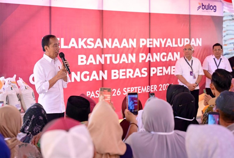 Jokowi Ingatkan Kabupaten Paser Agar Mempersiapkan Pemenuhan Pangan