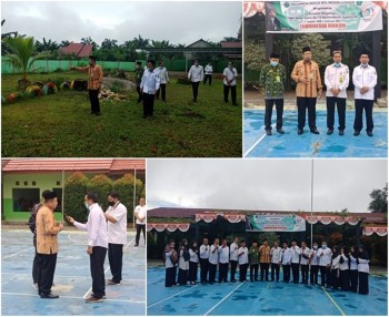 Kanwil Kunjungi Pembangunan RKB Bantuan SBSN di MTs Negeri 4 Paser