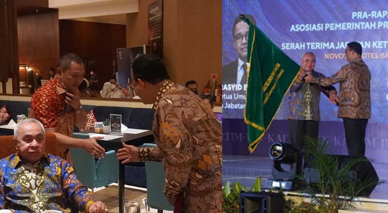 Bupati Fahmi Saksikan Anies Serahkan Ketua Umum APPSI kepada Isran Noor