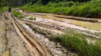 Mirisnya Jalan Provinsi di Desa Keladen Bupati: Selama ini Daerah Tidak Pernah Menutup Mata
