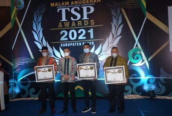 PT Kideco, PAMA & Bankaltimtara Terbaik TSP Awards 2021