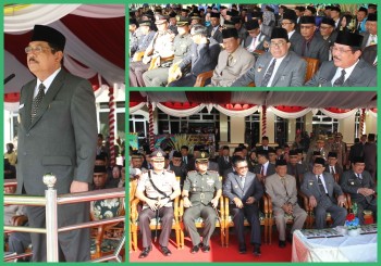 Upacara Hari Jadi Berlangsung Khidmat , Dihadiri Walikota Balikpapan dan Ketua DPRD Tabalong