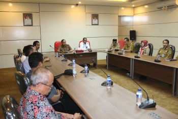 SMPN 2 Batu Sopang Wakil  LSS UKS,  Tingkat Nasional  Tim Juri di Terima Wakil Bupati 