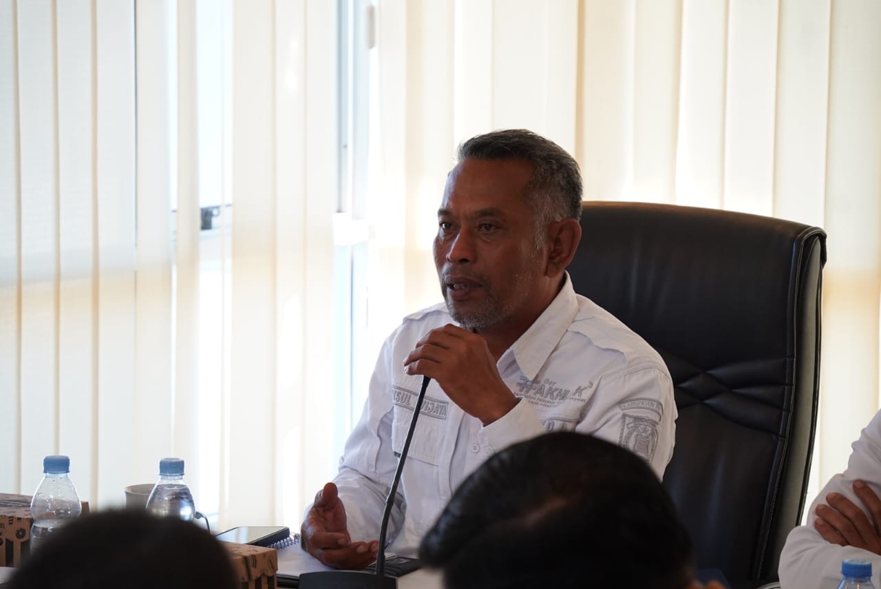 Sekda Laksanakan Rapat Rapat Tahunan bersama Perumda Prima Jaya Taka