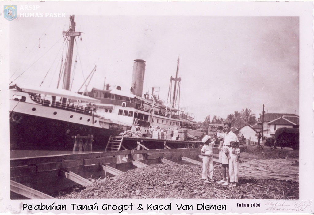 Pelabuhan Sungai Kandilo Tahun 1939